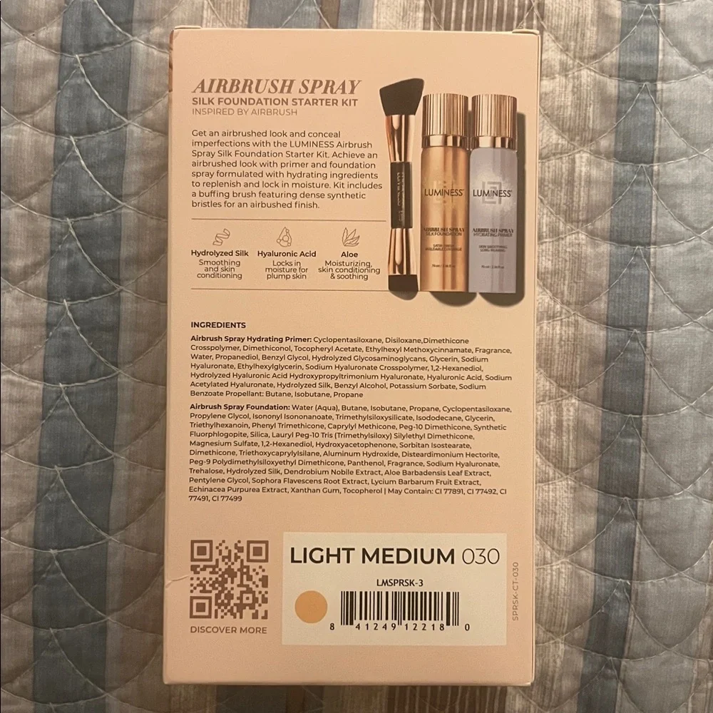 Luminess Airbrush Spray Silk Foundation Starter Kit